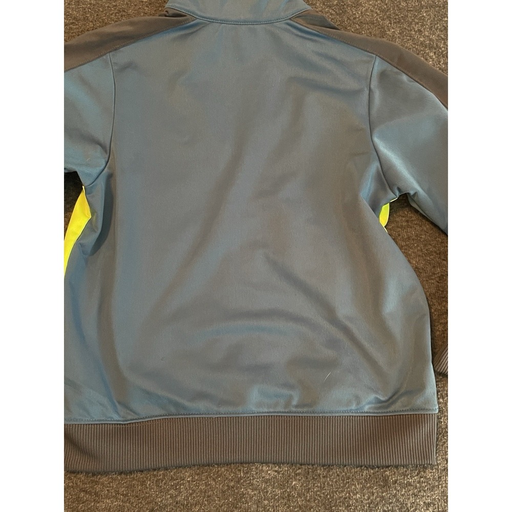 Kids NIKE track Jacket Yellow, Blue Black Size 6 - Picture 6 of 6